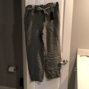 COPY - Banana Republic army green pants. 12L. Never worn.